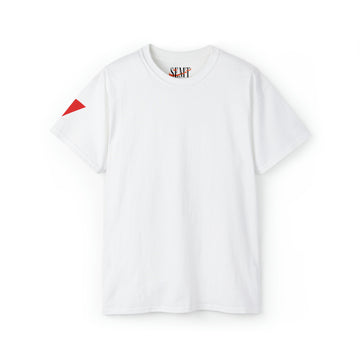 PALESTINE Collection: Red Triangle Sleeve Unisex Tee